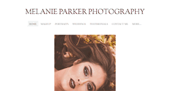 Desktop Screenshot of melanieparkerphotography.com